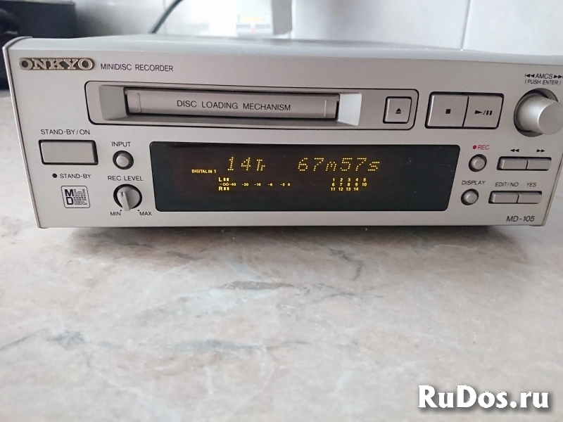 Мини-дисковая дека Onkyo MD-105 изображение 4