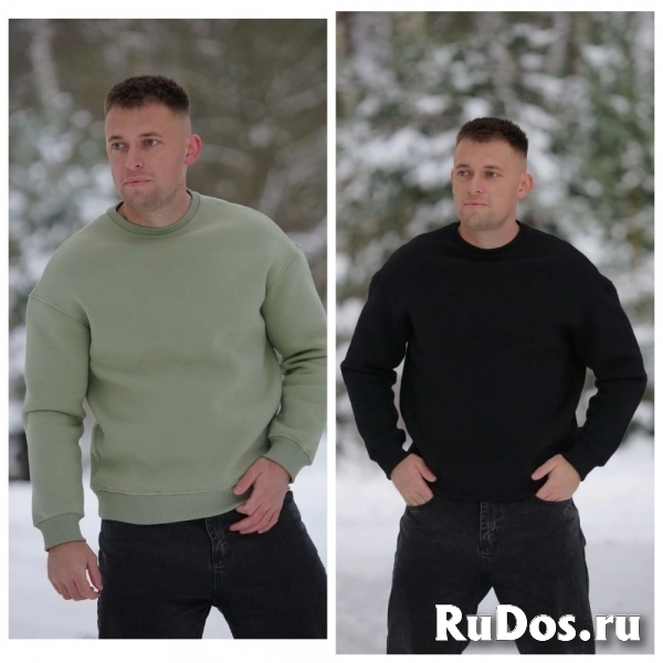 Удлиненный свитшот оверсайз изображение 8