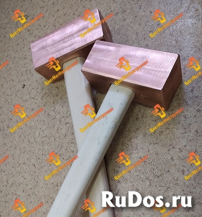 Кувалда медная 3 кг изображение 4