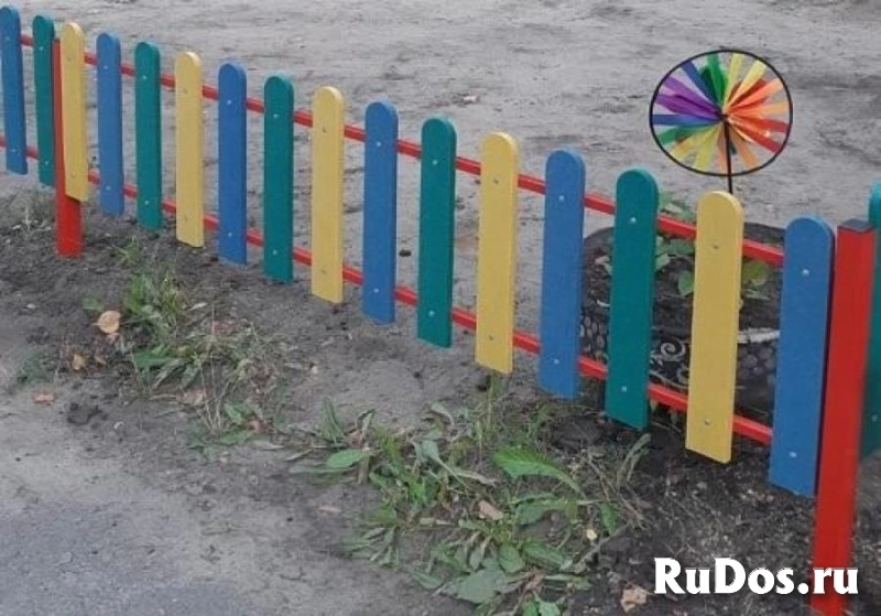 Забор для детского сада изображение 3