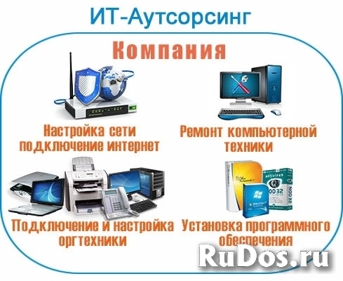 IT- аутсоринг  компьютеров, серверов, сетей фотка