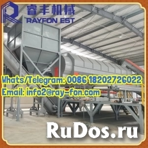 Complete Plastic Recycling Washing Line: Crushing + Washing + Dewatering Integration изображение 7