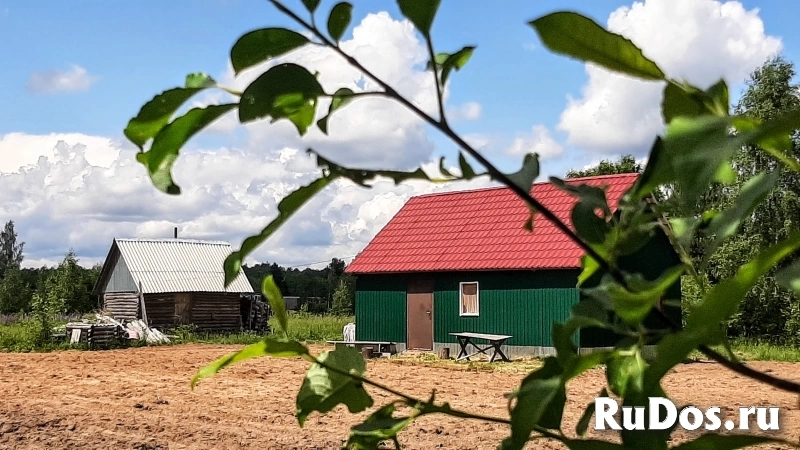 Бревенчатый домик с банькой на участке 15 соток ИЖС изображение 9