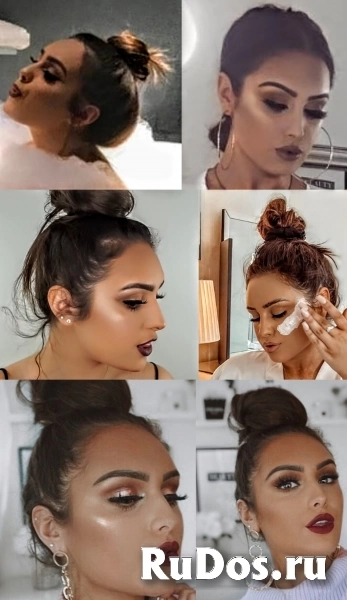 Amy-Rose Walker Hairstyle Bun фотка