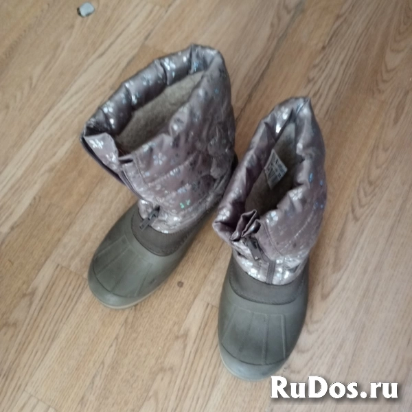 Продам зимние сапоги для девочки фотка