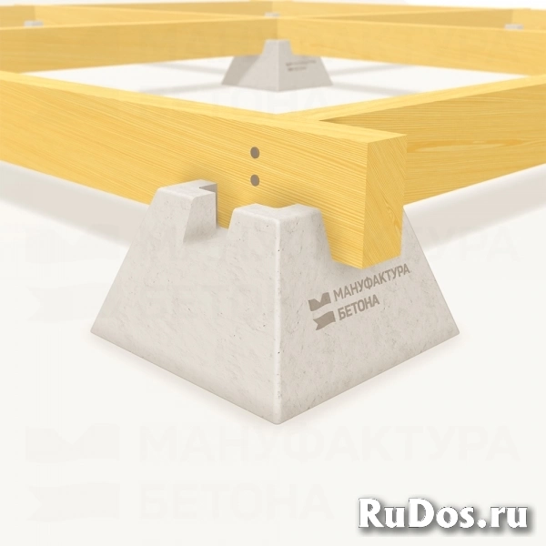 Кросс блок (Cross-block) «Мини», фундаментный блок изображение 4