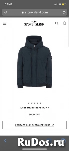 STONE ISLAND Micro Reps Down 40826 пуховик изображение 5