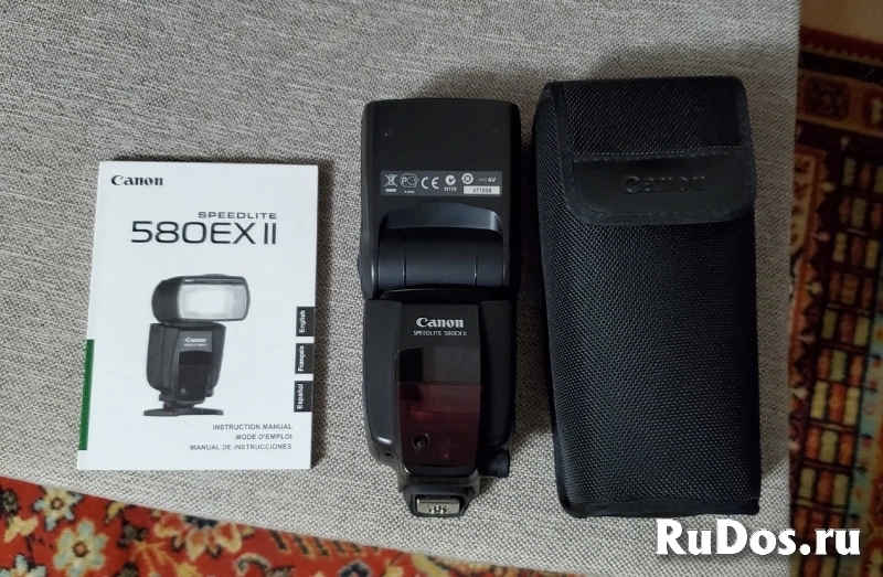 Вспышка Canon speedlite 580ex ii изображение 3