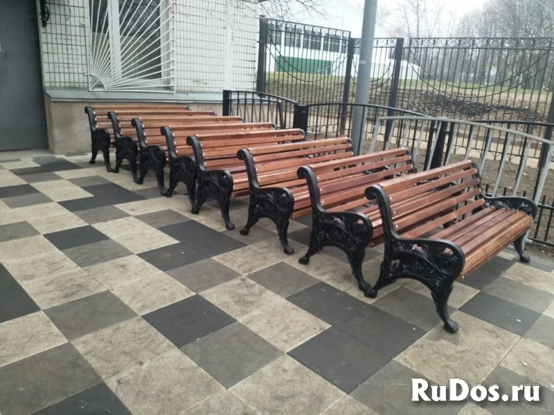 Скамья парковая изображение 4