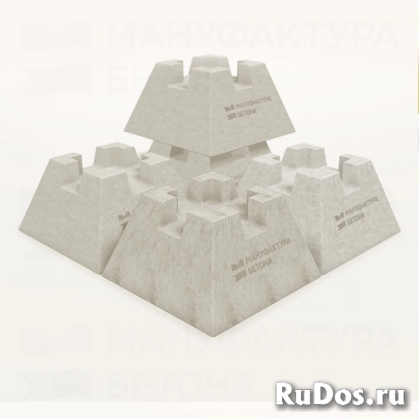 Кросс блок (Cross-block) «Мини», фундаментный блок изображение 3