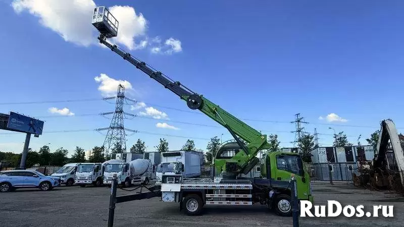 Аренда новой автовышки 30 м на шасси ISUSU фотка