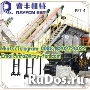 Complete Plastic Recycling Washing Line: Crushing + Washing + Dewatering Integration изображение 6