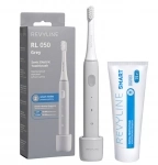 Серая звуковая щетка Revyline RL 050 и зубная паста Smart картинка из объявления