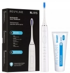 Мощные звуковые щетки Revyline RL 015 в белом дизайне и паста в объявлении 1 фото Мощные звуковые щетки Revyline RL 015 в белом дизайне и паста картинка из объявления