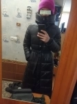 Пуховик женский М чёрный в объявлении 6 фото Пуховик женский М чёрный картинка из объявления