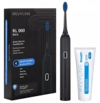 Звуковая щетка Revyline RL 060 в черном цвете и паста в объявлении 1 фото Звуковая щетка Revyline RL 060 в черном цвете и паста картинка из объявления