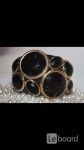 Браслет новый черный камни стразы swarovski сваровски кристаллы м картинка из объявления