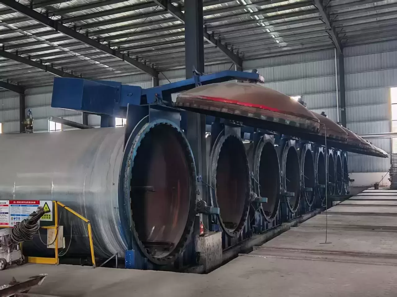 Линия по производству газобетона DONYUE на 2000 м3/сутки (600 000 м3/год) – линия для производства блоков и панелей картинка из объявления