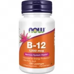 NOW Foods Witamina B12 z Kwasem Foliowym 1000 mcg – 100 tabletek картинка из объявления