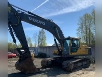 Гусеничный экскаватор Volvo 290, болотоход, доп. линии картинка из объявления