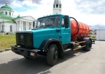 Откачка выкачка сливных ям. ЗИЛ 8куб картинка из объявления