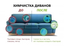 Химчистка диванов картинка из объявления