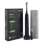 Зубная щетка Revyline RL 015 в черном цвете с 3 насадками картинка из объявления