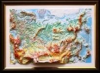 3D карта "Россия" 1991-2014 в объявлении 6 фото 3D карта "Россия" 1991-2014 картинка из объявления