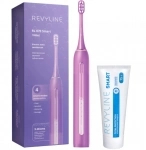 Звуковая щетка Revyline RL070 Violet с пастой для зубов Smart картинка из объявления