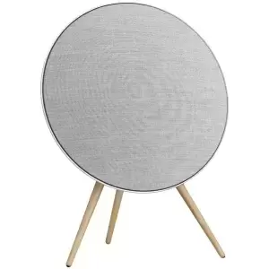 Beosound A9 5th Gen Speaker Natural Alu (Back Grey Mist/Cover Kvadrat Light Grey/Legs Oak) картинка из объявления