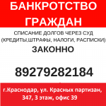 Банкротство физических лиц в объявлении 1 фото Банкротство физических лиц картинка из объявления