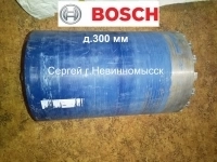 Алмазная коронка Bosch д.300 мм 1-1/4 " UNC картинка из объявления