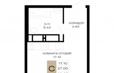 Продам 1 комнатную квартиру 29.85 м2 в объявлении 10 фото Продам 1 комнатную квартиру 29.85 м2 картинка из объявления
