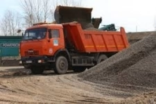 Доставка гравия в Ангарске картинка из объявления