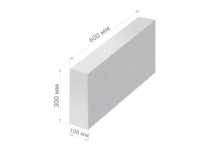 Газобетонные блоки 600*300*100 мм. картинка из объявления
