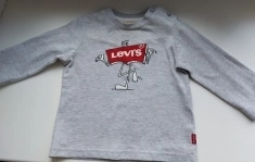 Свитшот детский Levi's , цвет серый , размер 6м. в объявлении 2 фото Свитшот детский Levi's , цвет серый , размер 6м. картинка из объявления