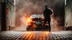 Автомойщик Автомойщица картинка из объявления