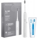 Звуковая зубная щетка Revyline RL 060 в белом дизайне и зубная па в объявлении 1 фото Звуковая зубная щетка Revyline RL 060 в белом дизайне и зубная па картинка из объявления