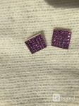 Серьги пусеты бижутерия стразы сваровски swarovski сиреневый фиол в объявлении 5 фото Серьги пусеты бижутерия стразы сваровски swarovski сиреневый фиол картинка из объявления