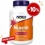 NOW Foods Niacyna 500 mg Witamina B3 – Energia, nerwy i serce (BEYSTON -10%) в объявлении 1 фото NOW Foods Niacyna 500 mg Witamina B3 – Energia, nerwy i serce (BEYSTON -10%) картинка из объявления